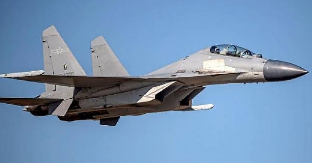 Los pilotos chinos enviaron un mensaje.  Los aliados estadounidenses dijeron que fueron demasiado lejos.