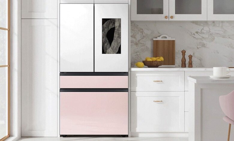 Los refrigeradores inteligentes de Samsung se están convirtiendo en televisores y marcos de arte