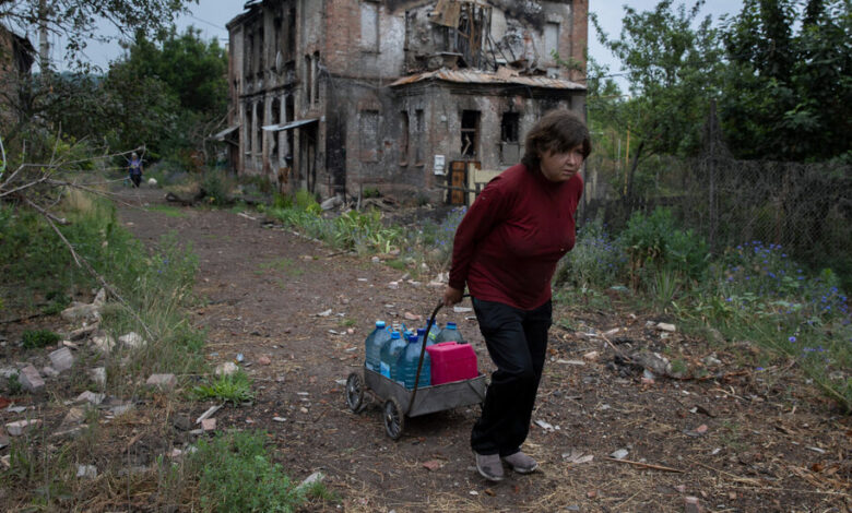 Los rusos irrumpieron en esta ciudad, no con tropas, sino con propaganda