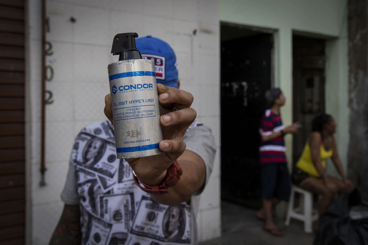 Los tentáculos de la represión en Latinoamérica de las armas ‘made in Brasil’