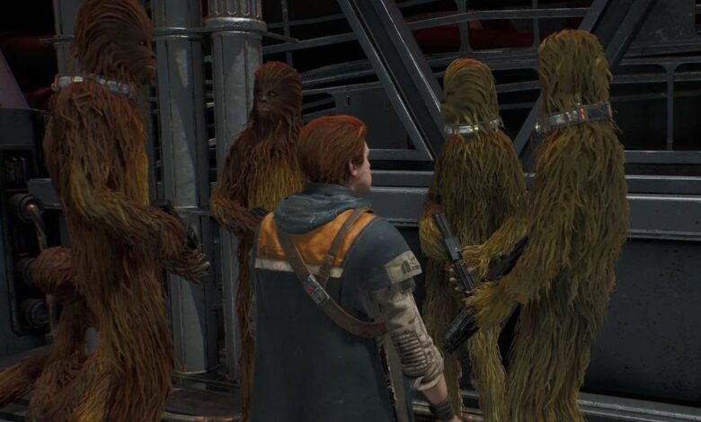 Los wookiees de Star Wars Jedi: Fallen Order fueron malditos