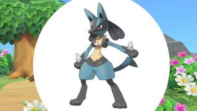 Lucario de Pokémon se ve aún mejor como Animal Crossing Villager