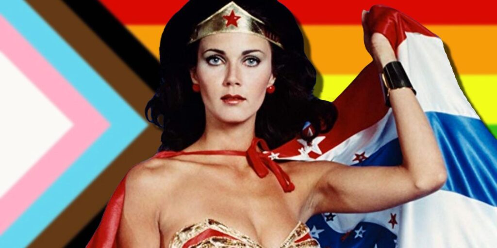 Lynda Carter de Wonder Woman acepta el estatus de héroe como un ícono queer