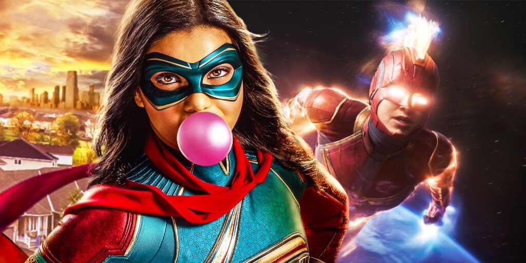 MCU acaba de insinuar que la Sra. Marvel es más poderosa que el Capitán Marvel