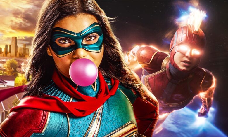 MCU acaba de insinuar que la Sra. Marvel es más poderosa que el Capitán Marvel