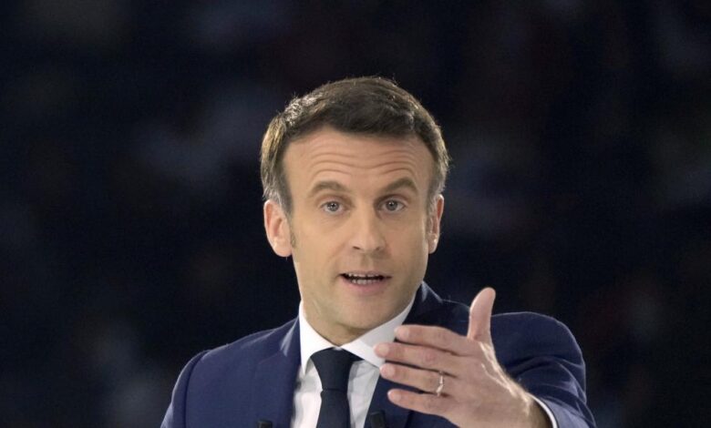 Macron alza la voz tras la final de la Champions
