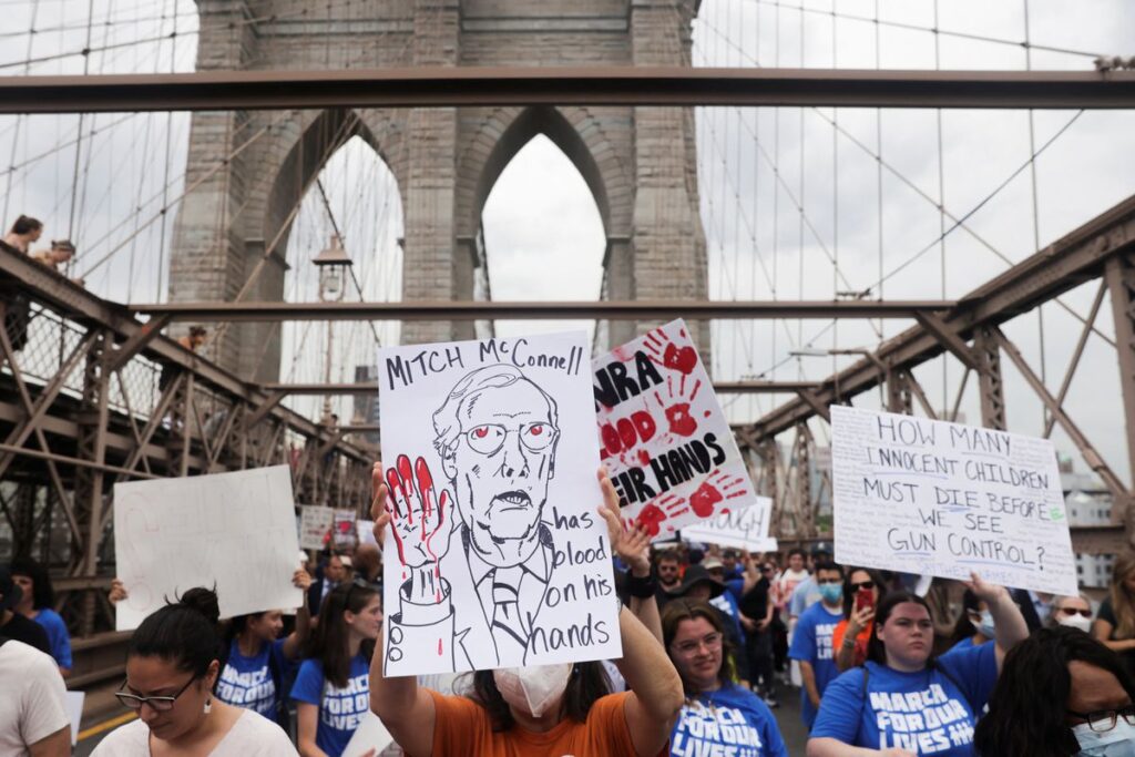 Manifestaciones contra las armas en Estados Unidos: “Solo aspiramos a sobrevivir al instituto”