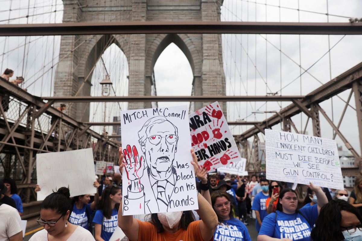 Manifestaciones contra las armas en Estados Unidos: “Solo aspiramos a sobrevivir al instituto”