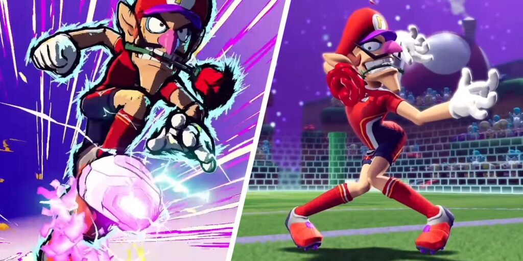 Mario Strikers Battle League: la mejor guía de construcción de Waluigi