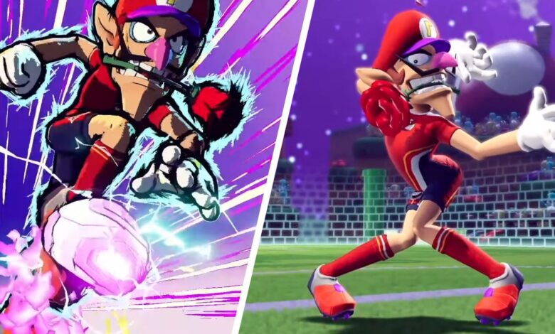 Mario Strikers Battle League: la mejor guía de construcción de Waluigi