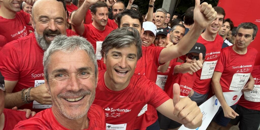 Martín Fiz, protagonista en la Carrera de las Empresas Bilbao 2022