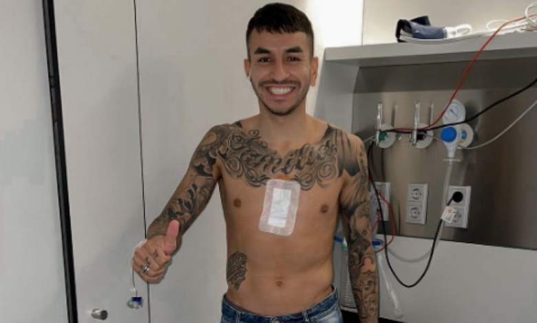 Mensaje de Ángel Correa tras pasar por quirófano