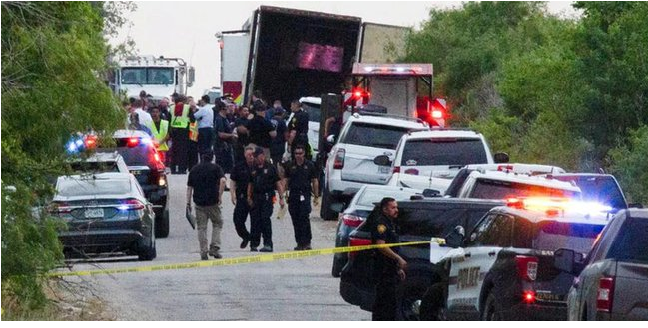 Mexicanos, 22 de los migrantes fallecidos en tráiler de Texas, asciende a 50 el número de muertos