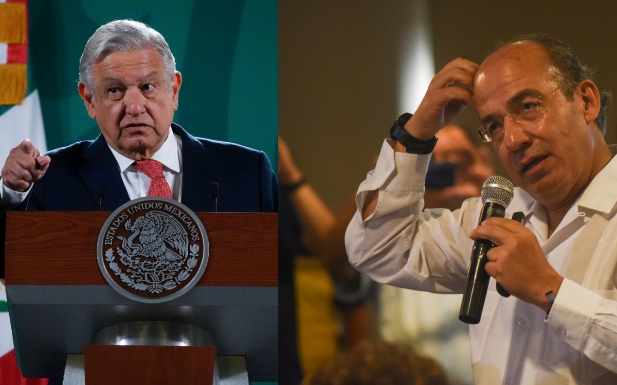 Mi gobierno combatió a la delincuencia; no, no somos iguales: Calderón a AMLO