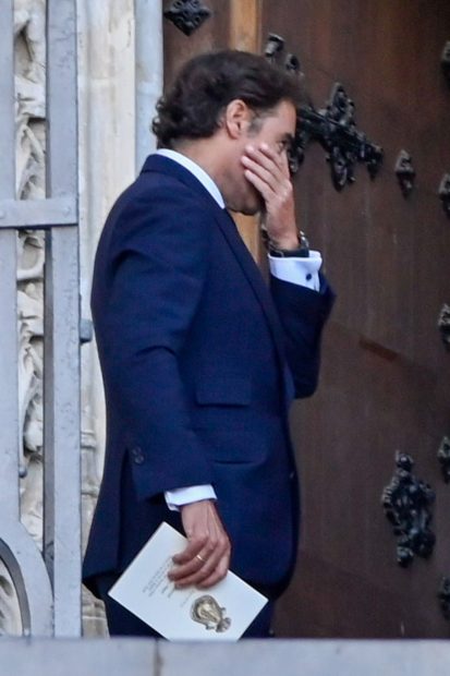 Miguel Báez 'El Litri' en la misa funeral / Gtres