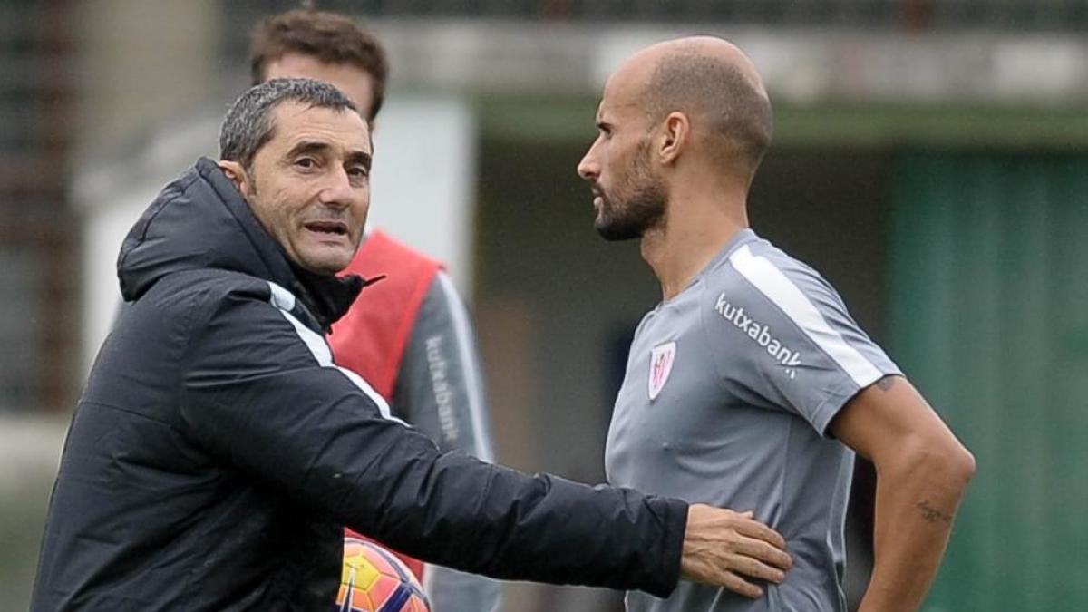 Mikel Rico, que llegó al Athletic de la mano de Valverde, al Cartagena