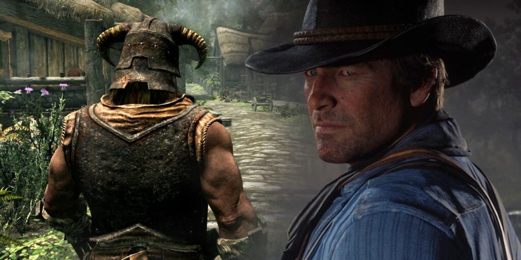 Modder transforma Skyrim en Red Dead Redemption 3