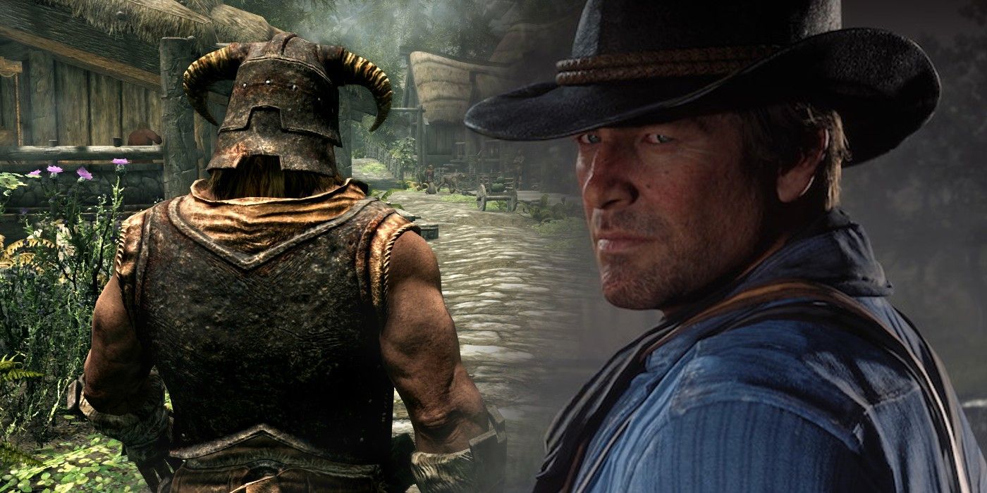 Modder transforma Skyrim en Red Dead Redemption 3