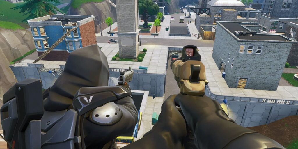 Modo de cámara en primera persona de Fortnite presentado por Leaker