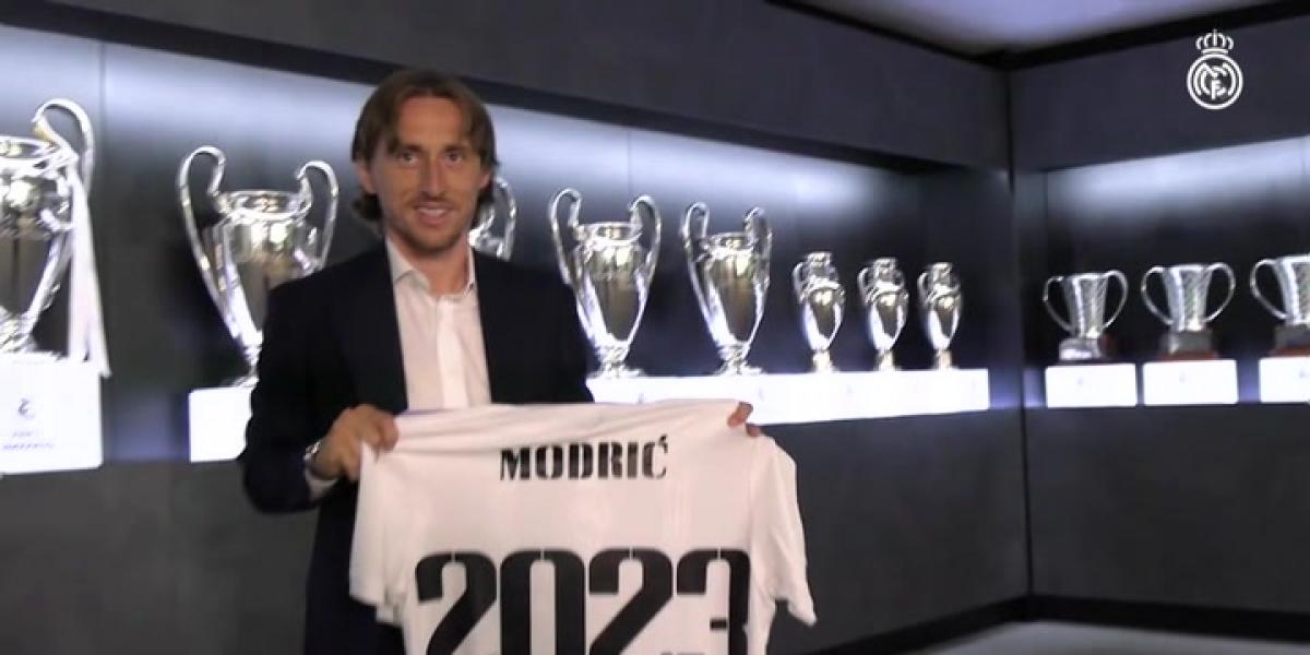 Modric: "El Real Madrid es un amor para toda la vida"