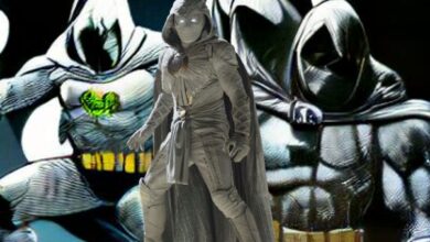 Moon Knight como Batman AI Art demuestra que la comparación Marvel/DC era válida