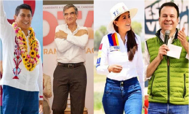 Morena y sus candidatos encabeza preferencias en 4 de 6 estados, en comicios del domingo: encuesta