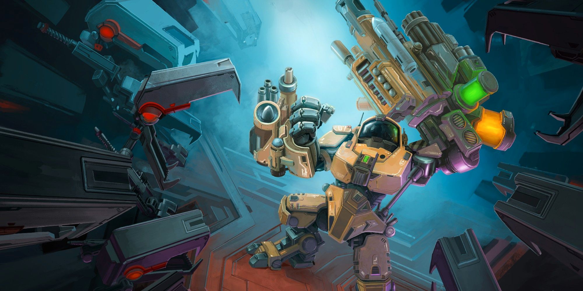 Mothergunship: Forge Review - Un Roguelite VR Mecha-Fun