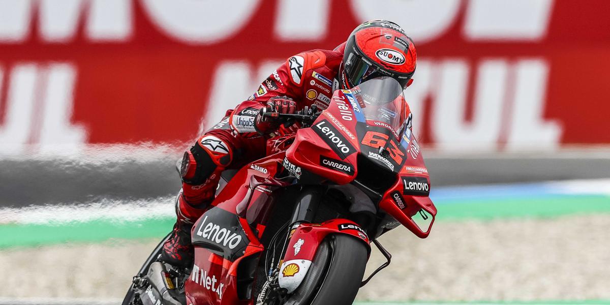 MotoGP, en directo | Carreras de Moto3, Moto2 y categoría reina del GP Países Bajos en Assen, hoy