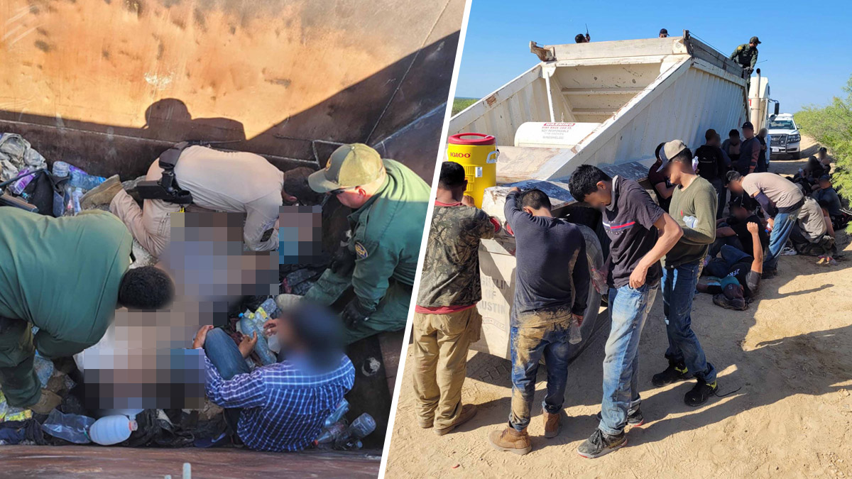 Muere migrante que iba oculto junto a 60 personas dentro de un remolque