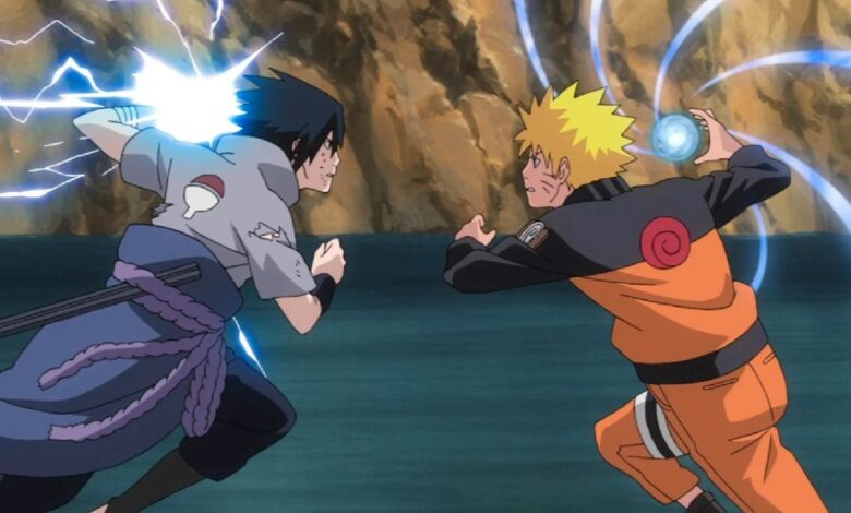 Naruto vs Sasuke obtiene un rediseño mítico en Fan Art asombroso