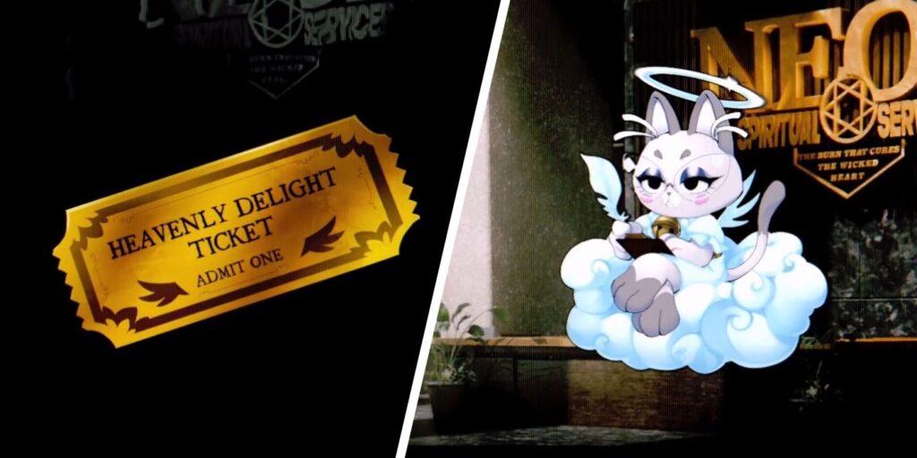 Neon White: cómo obtener (y usar) boletos Heavenly Delight