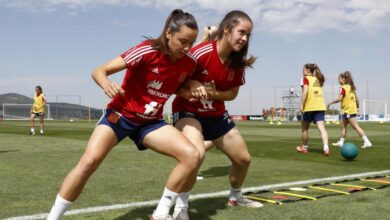 Nerea y Amaiur, ante el último examen previo a la Eurocopa