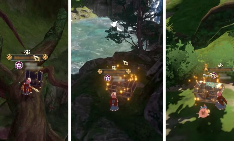 Ni no Kuni: Cross Worlds: todas las ubicaciones de los cofres de Golden Grove