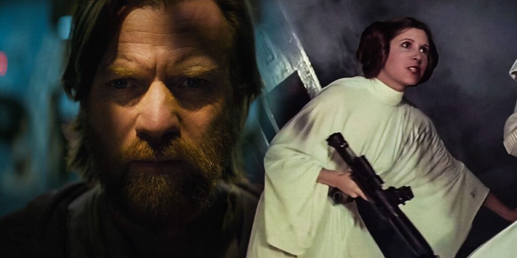 Obi-Wan Kenobi Episodio 3 explica 1 momento Leia en una nueva esperanza