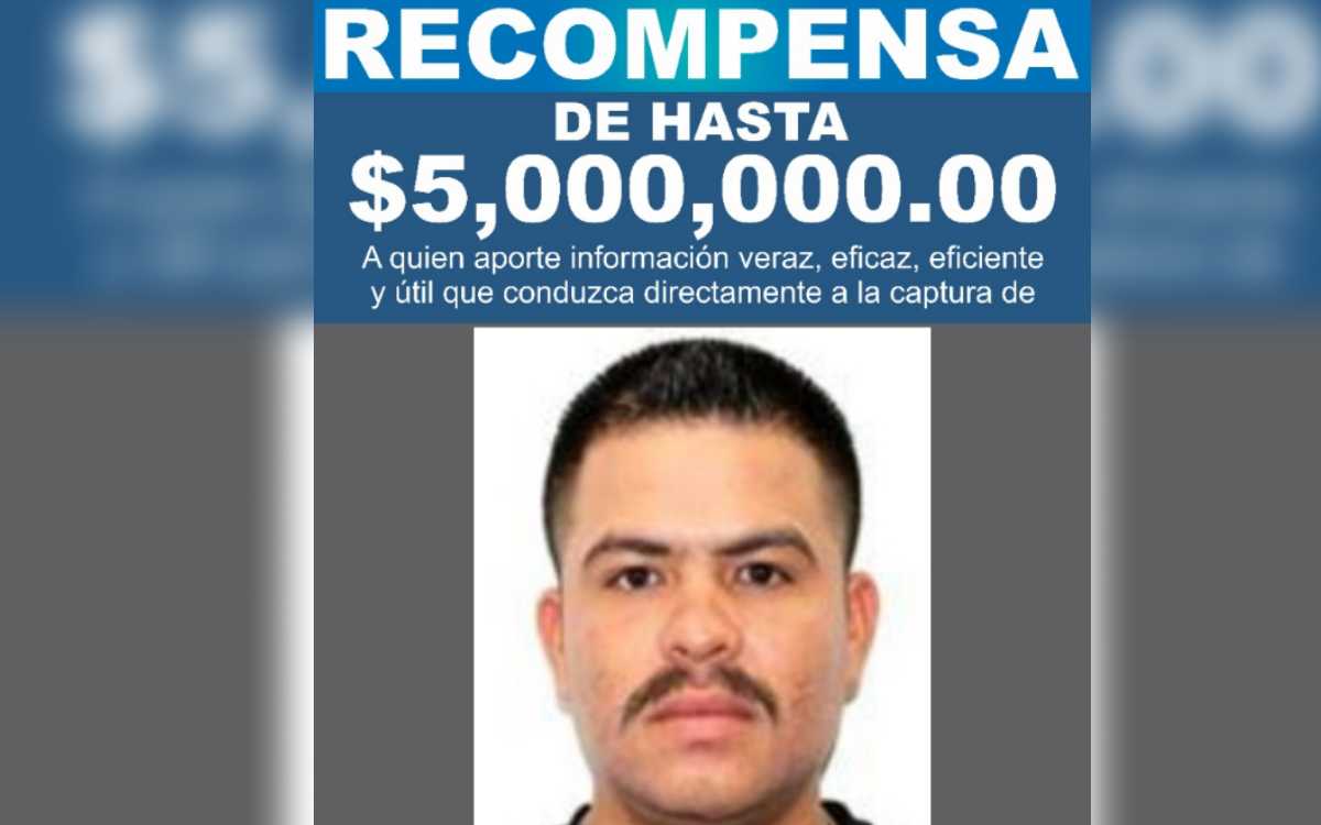Ofrecen 5 millones por información para la captura de 'El Chueco'