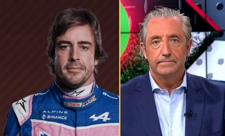Pedrerol le para los pies a un colaborador de 'El Chiringuito' por lo que llega a decir de Alonso