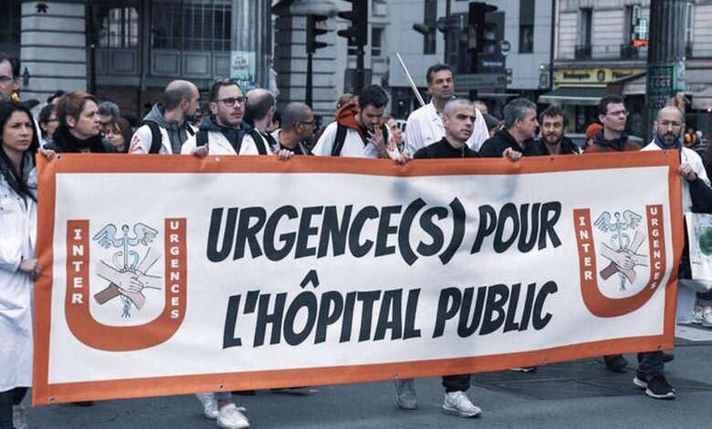 Personal sanitario se moviliza en 50 ciudades de Francia; denuncian la situación en los servicios de urgencias | Video