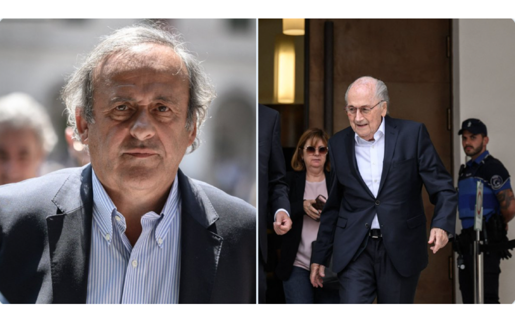 Pide fiscalía suiza un año y ocho meses de cárcel para Blatter y Platini en el "FIFA Gate" | Tuit