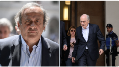 Pide fiscalía suiza un año y ocho meses de cárcel para Blatter y Platini en el "FIFA Gate" | Tuit