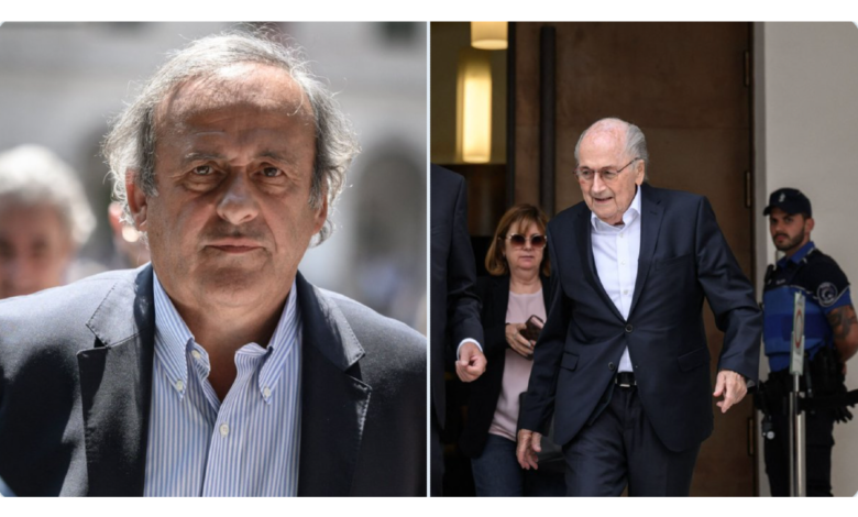 Pide fiscalía suiza un año y ocho meses de cárcel para Blatter y Platini en el "FIFA Gate" | Tuit