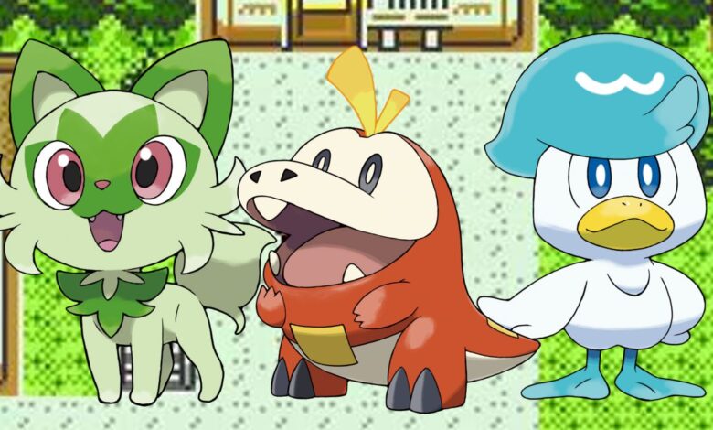 Pokémon Gen 9 Pixel Fan Art es deliciosamente retro