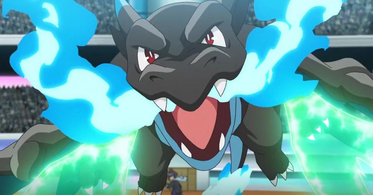 Pokemon Journeys muestra el Mega Charizard X de Alain en la batalla: reloj