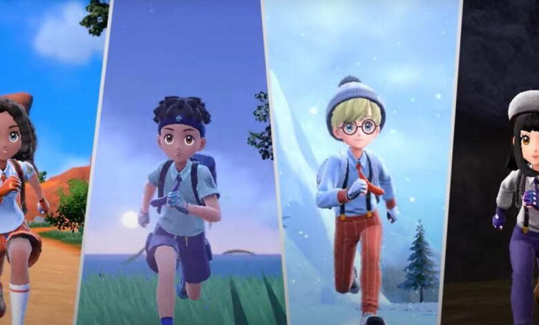 Pokémon Scarlet & Violet's Co-op Reveal confirma la personalización de personajes
