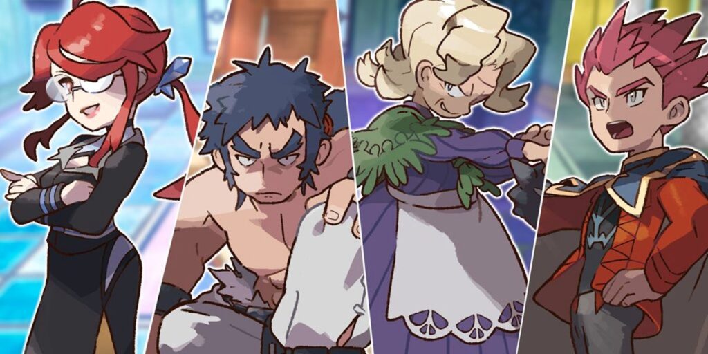 Pokémon: los cuatro élite más difíciles de toda la serie