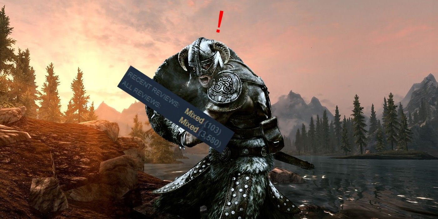 Por qué las reseñas de Steam de Skyrim Anniversary Edition todavía son mixtas