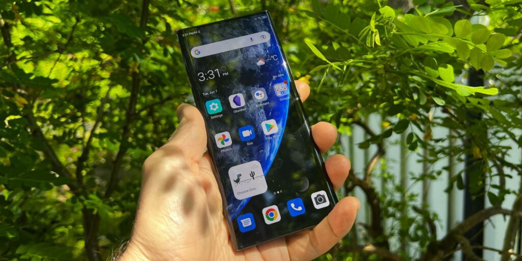 Práctico con el Axon 40 Ultra de pantalla completa de ZTE