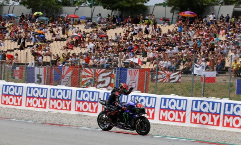 Quartararo se pasea en Montmeló y Aleix se confunde y pierde el podio