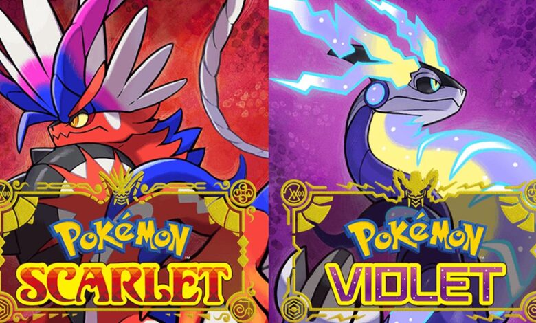 Qué personajes legendarios hay en la carátula de Pokémon Escarlata y Violeta