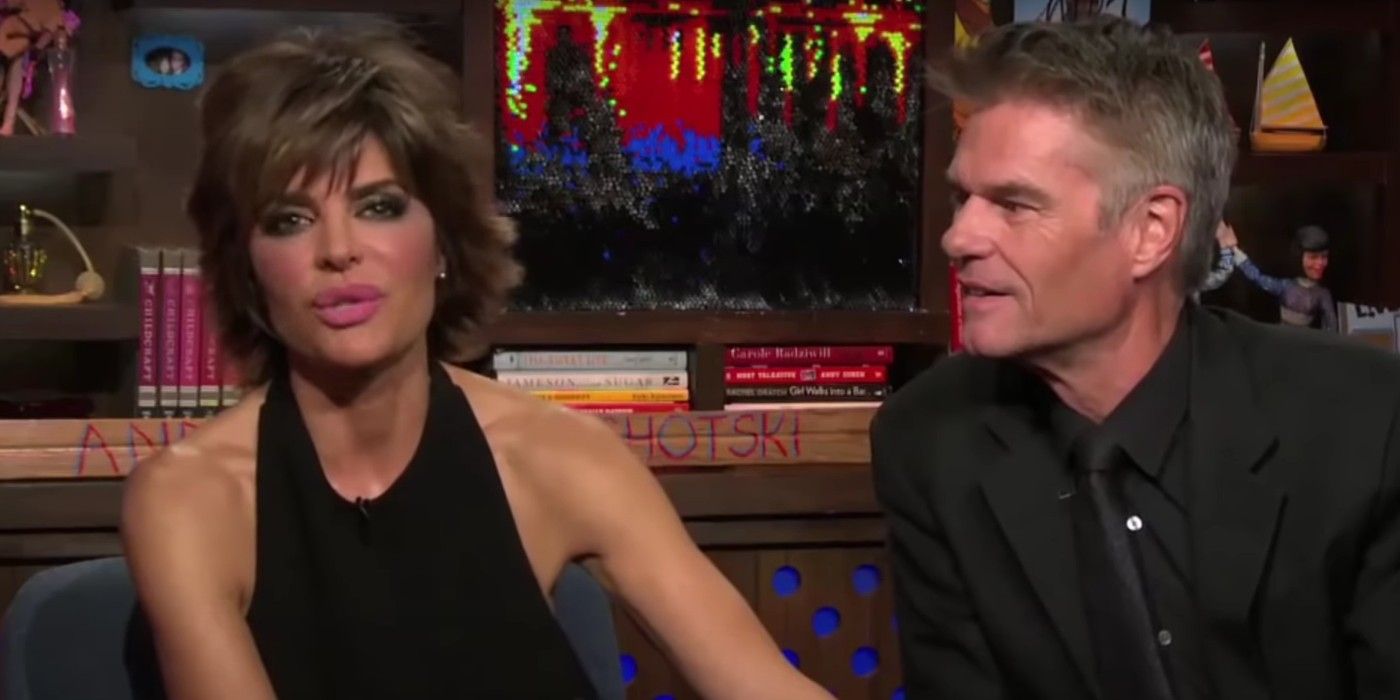 RHOBH: Lisa Rinna reacciona a la excavación de Harry Hamlin de Kelly Dodd