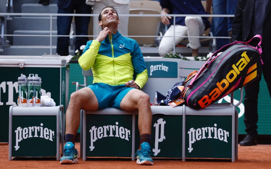 Rafael Nadal ganó Roland Garros con el "pie dormido" | Video